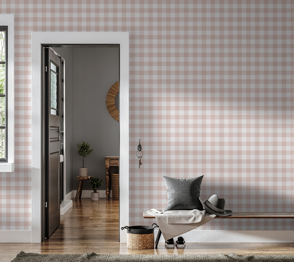 Picture of Checkered Dusty Pink - 1031901-07